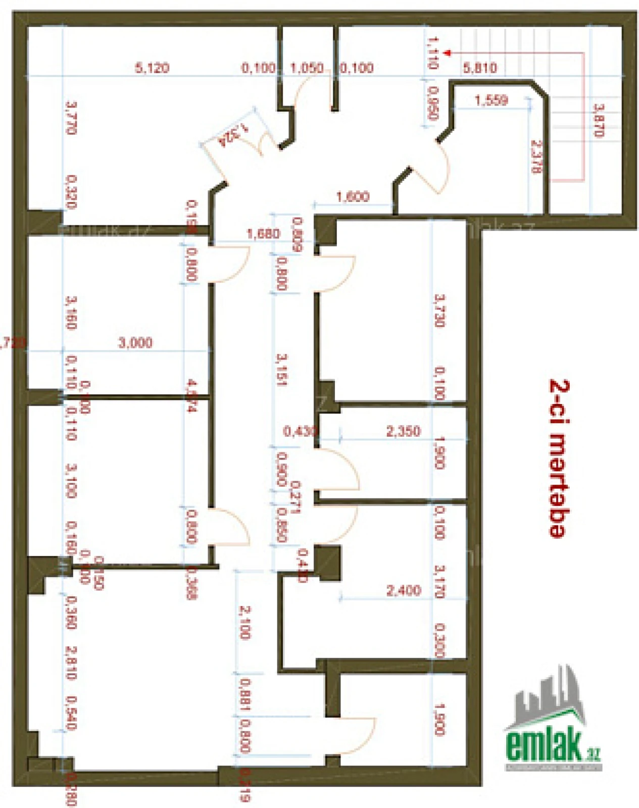 Satılır 11 otaqlı obyekt 270 m²