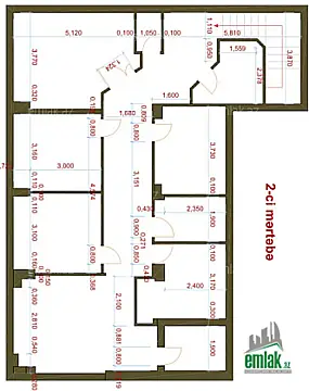 Satılır 11 otaqlı obyekt 270 m²