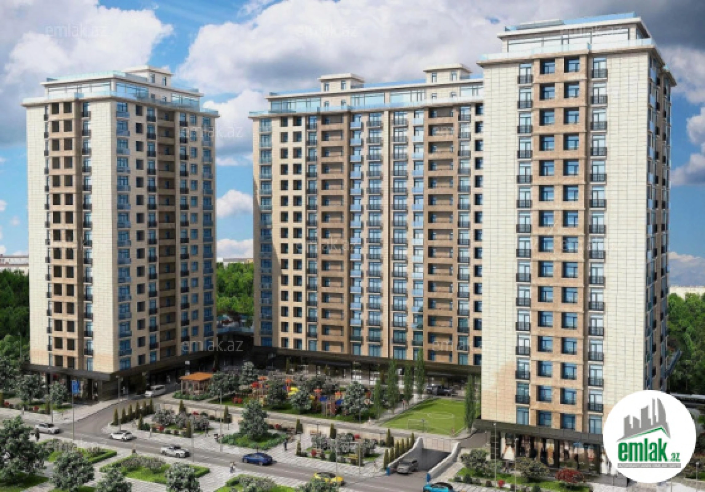 Satılır 2 otaqlı yeni tikili 85 m²