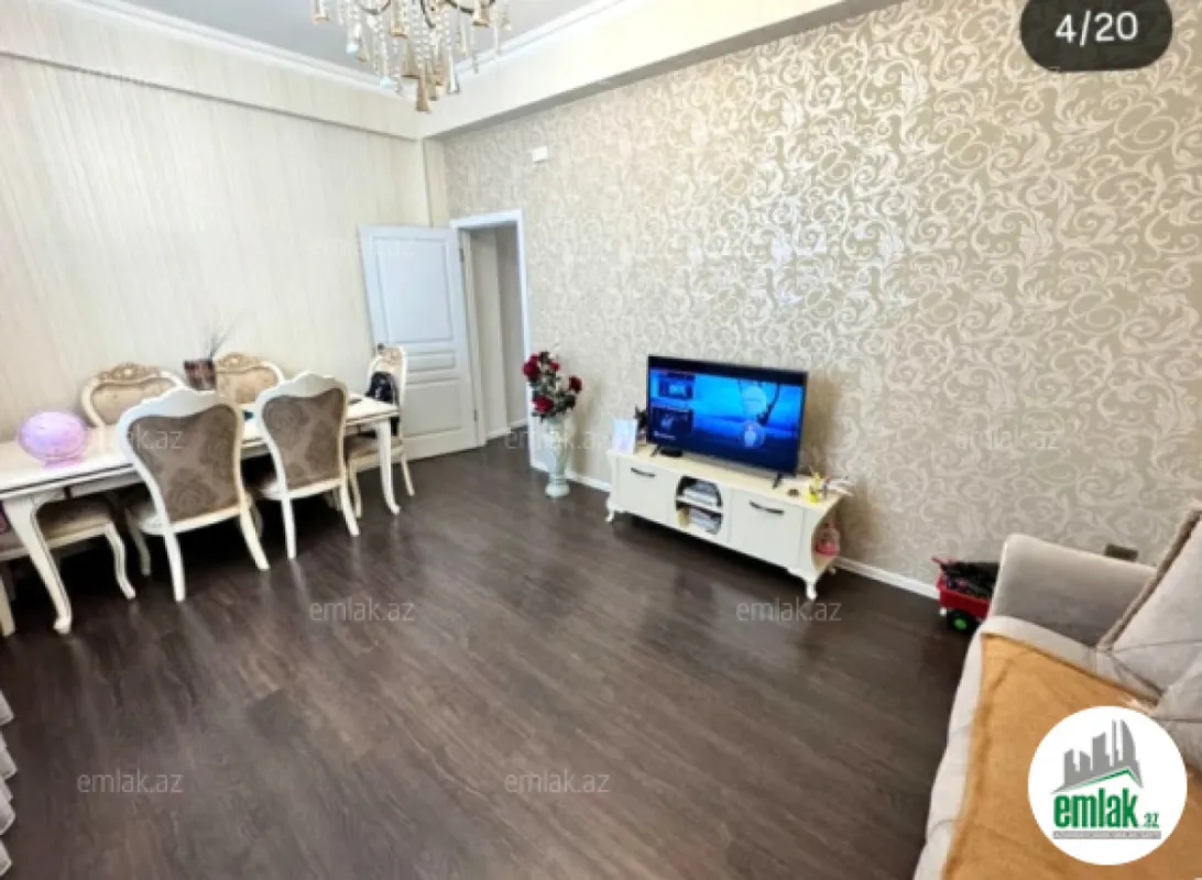 Satılır 2 otaqlı yeni tikili 70 m²
