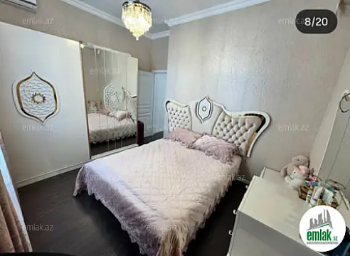 Satılır 2 otaqlı yeni tikili 70 m²