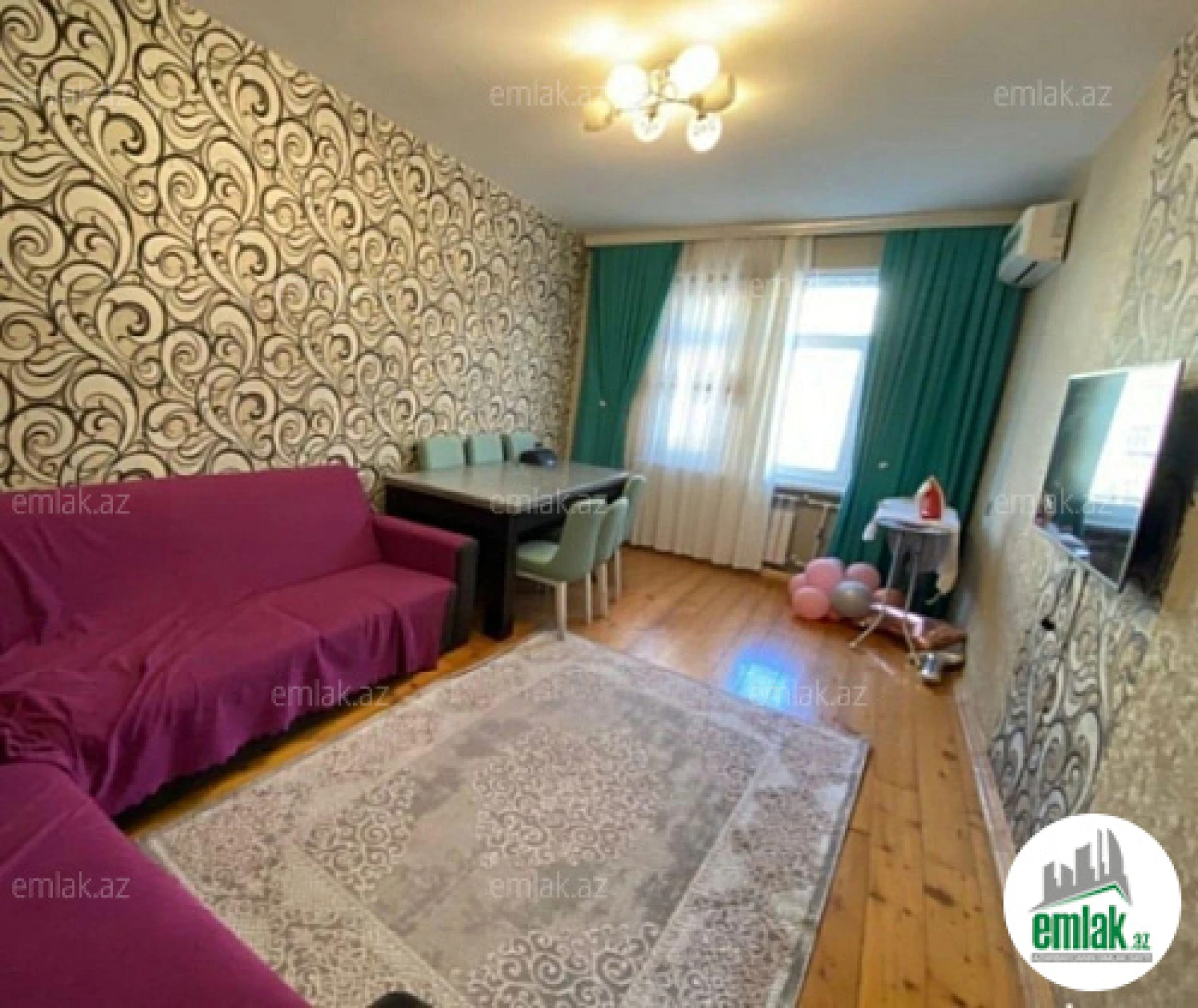 Satılır 2 otaqlı yeni tikili 60 m²