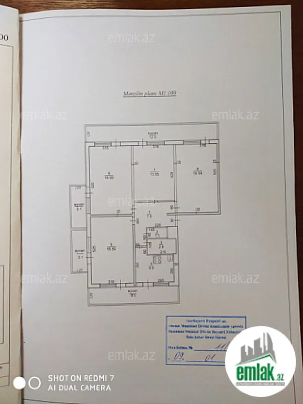 Satılır 4 otaqlı köhnə tikili 123 m²