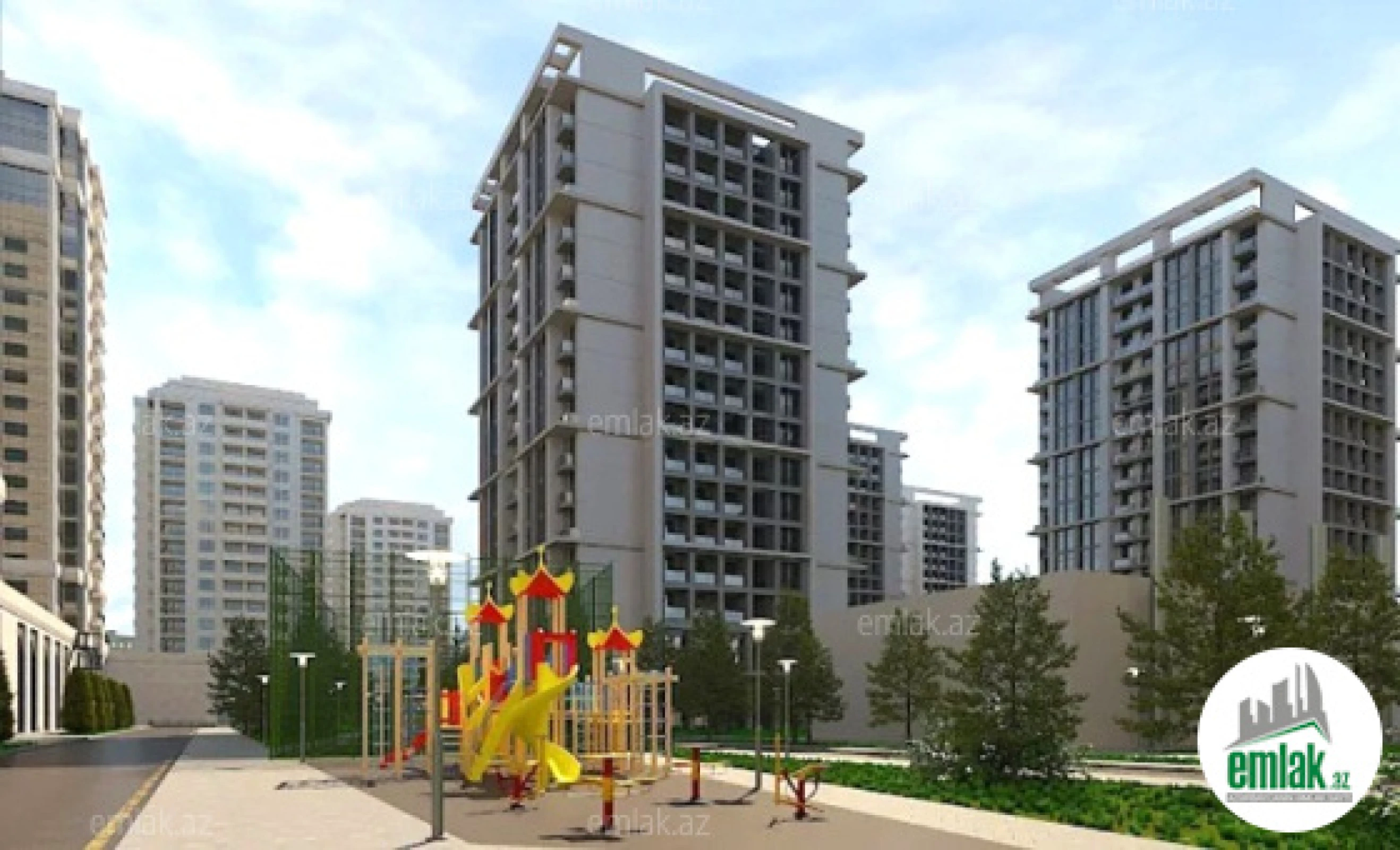 Satılır 2 otaqlı yeni tikili 71.2 m²