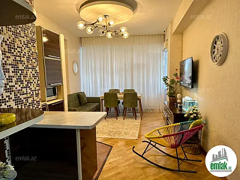 Satılır 2 otaqlı yeni tikili 58 m² — Bakı 2 otaq 58.00 m²