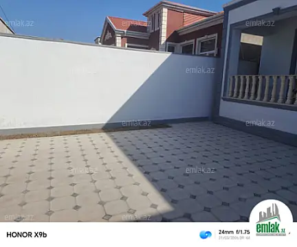 Satılır 3 otaqlı həyət evi 74 m²