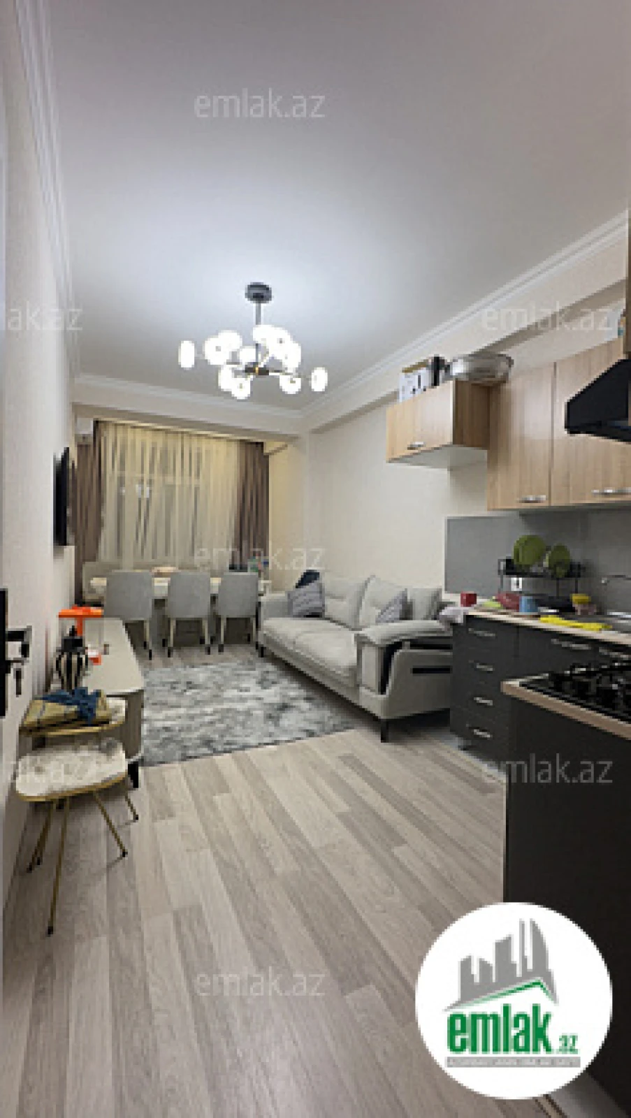Satılır 2 otaqlı yeni tikili 55 m²
