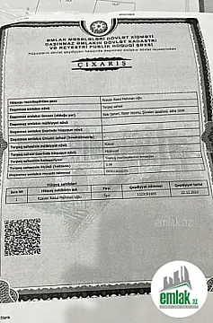 Satılır torpaq sahəsi 6 m²