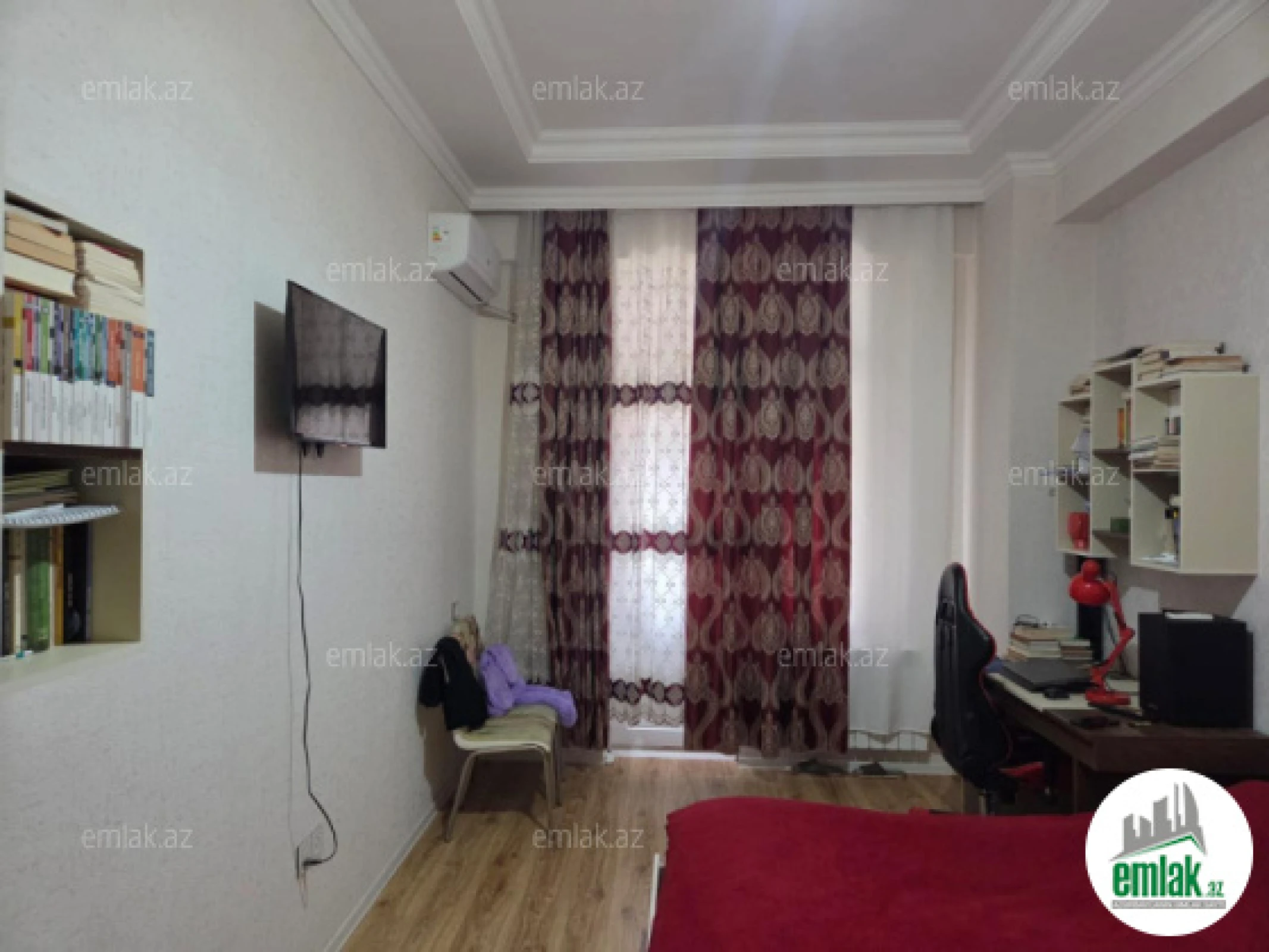 Satılır 1 otaqlı yeni tikili 44 m²