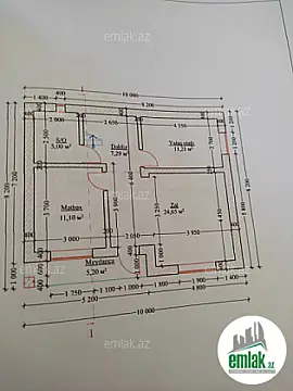 Satılır 5 otaqlı həyət evi 180 m²