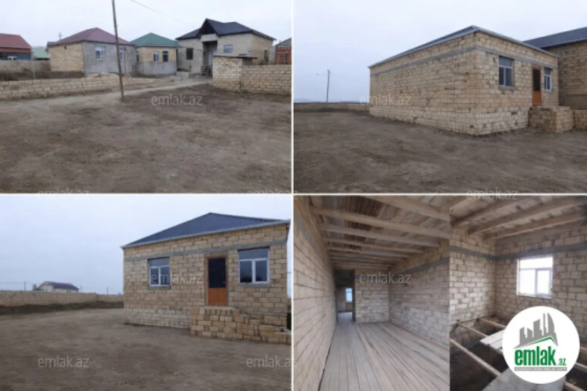 Satılır 3 otaqlı həyət evi 1.5 m²