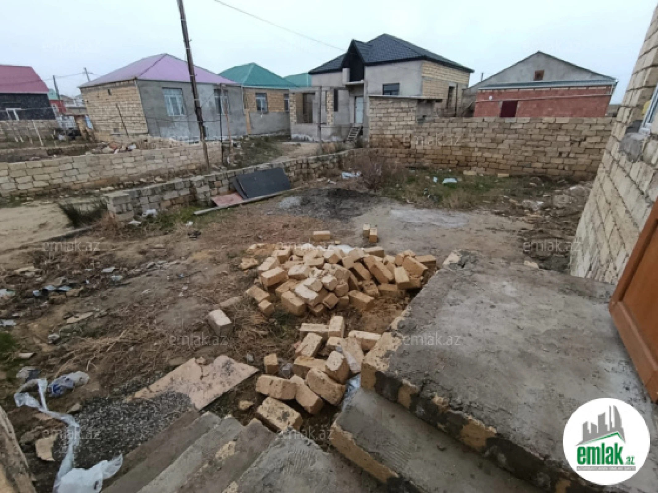 Satılır 3 otaqlı həyət evi 1.5 m²