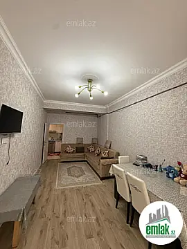 Satılır 2 otaqlı yeni tikili 74 m² — Bakı 2 otaq 74.00 m²