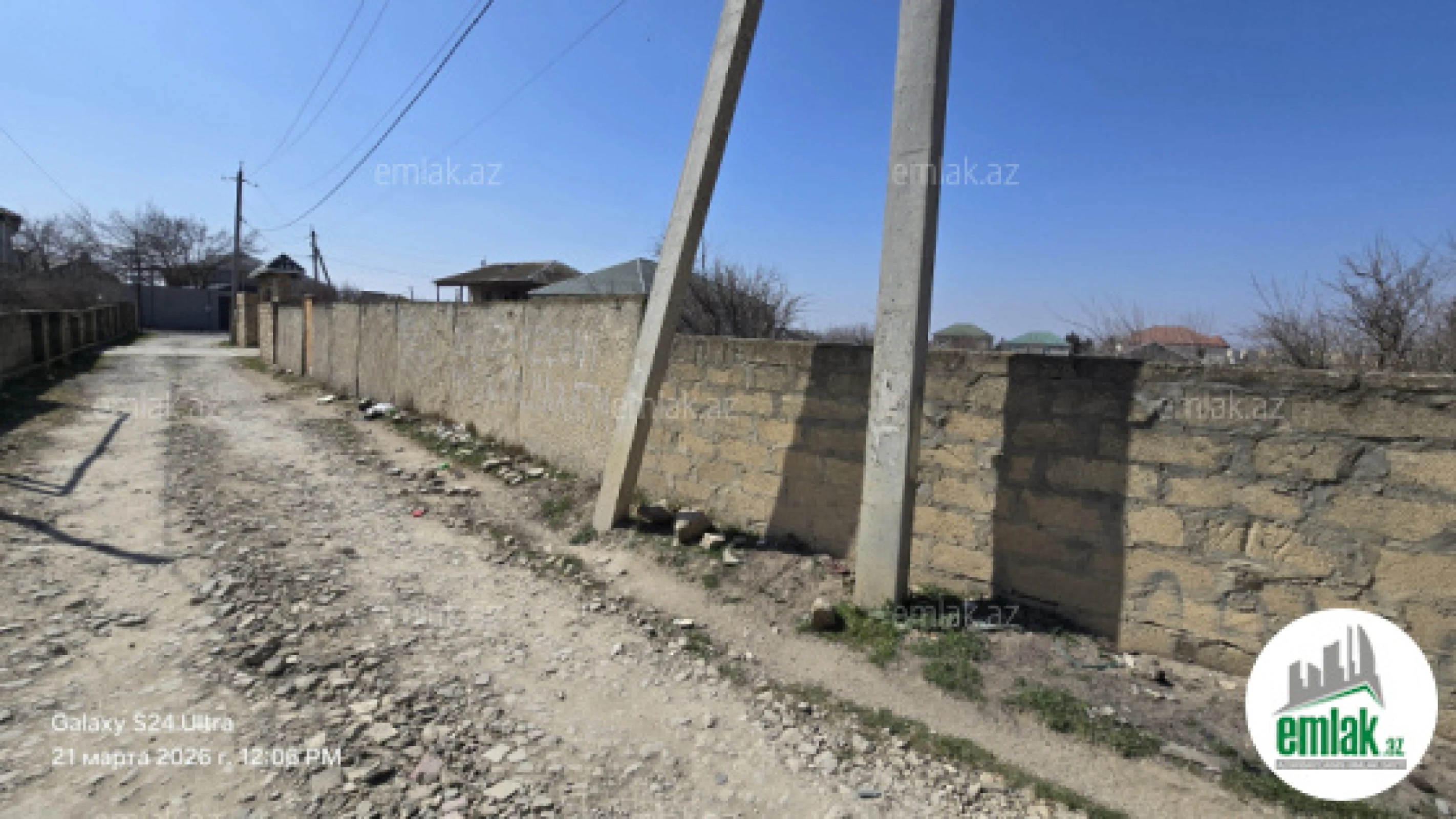 Satılır torpaq sahəsi 12 m²