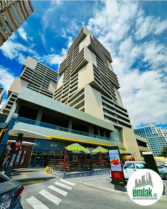 Satılır 2 otaqlı yeni tikili 100 m²