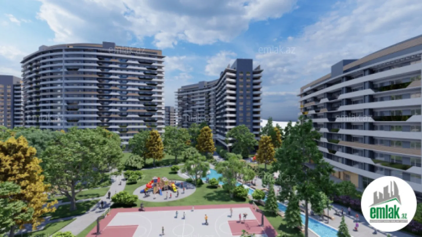 Satılır 2 otaqlı yeni tikili 92 m²