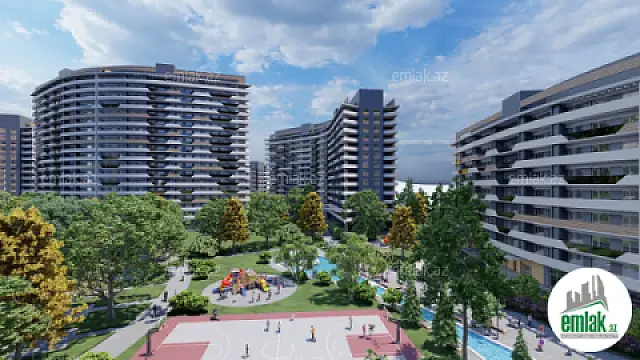Satılır 2 otaqlı yeni tikili 92 m² — Bakı 2 otaq 92.00 m²