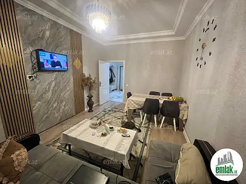 Satılır 2 otaqlı yeni tikili 74 m² — Bakı 2 otaq 74.00 m²