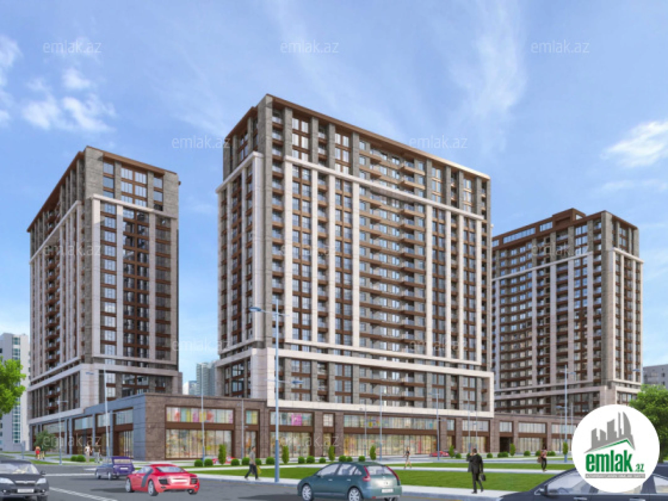 Satılır 3 otaqlı yeni tikili 92 m²