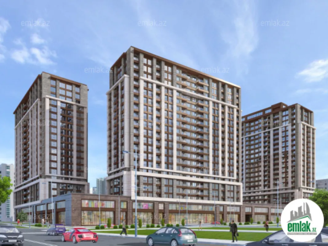 Satılır 3 otaqlı yeni tikili 92 m²