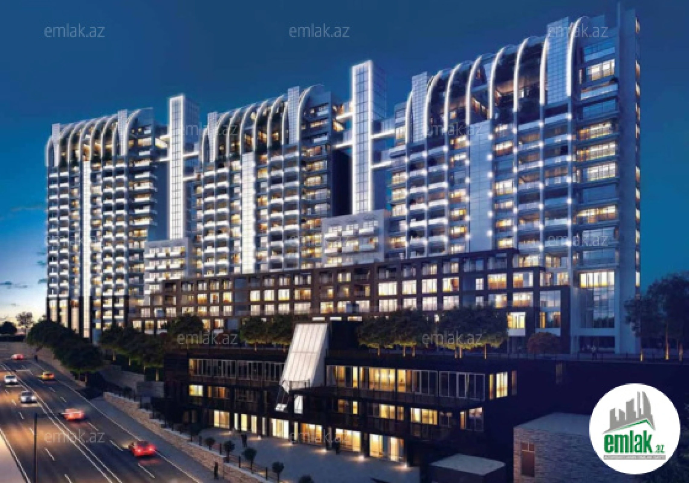 Satılır 2 otaqlı yeni tikili 101 m²