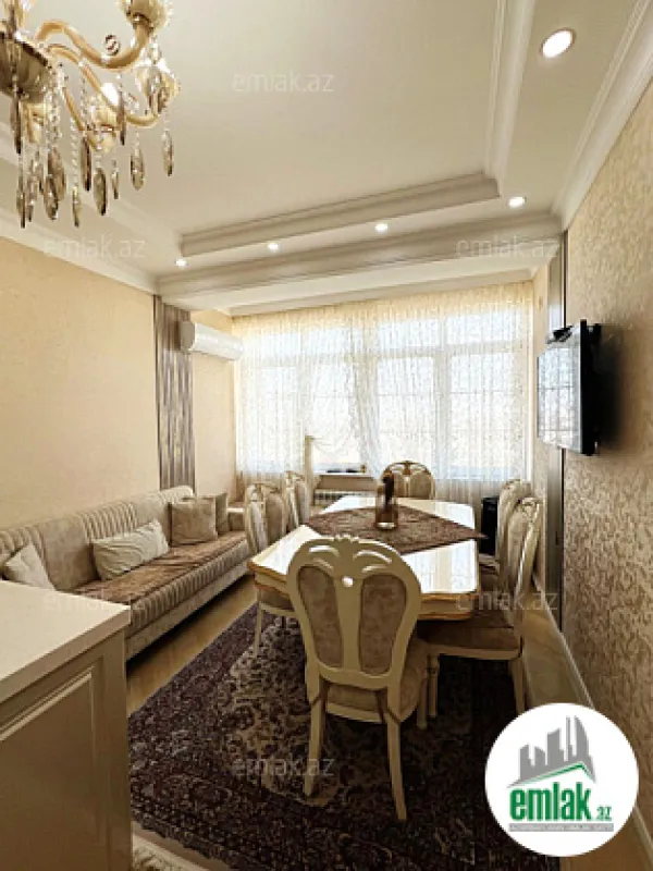 Satılır 2 otaqlı yeni tikili 88.5 m²