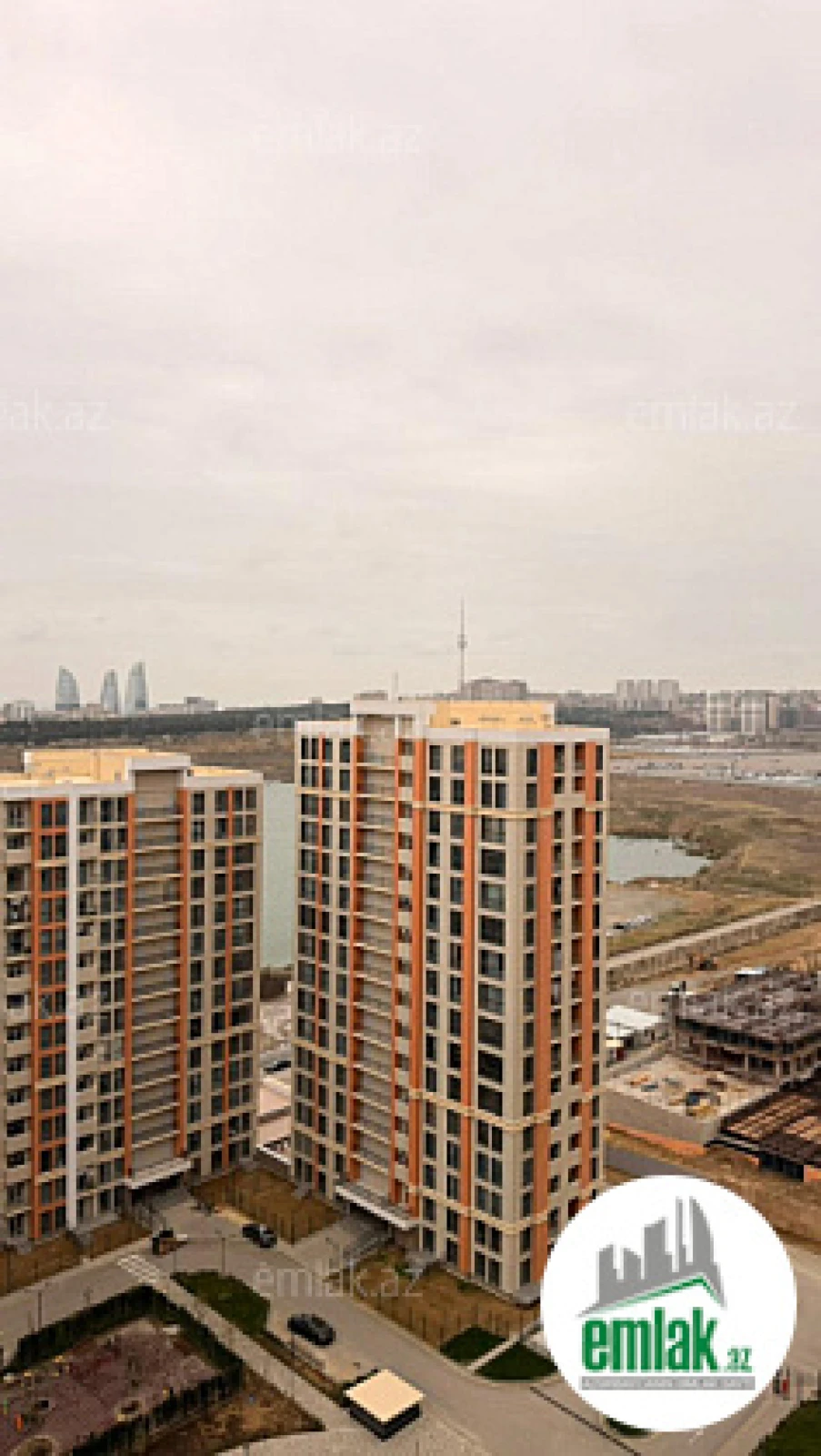 Satılır 3 otaqlı yeni tikili 90 m²