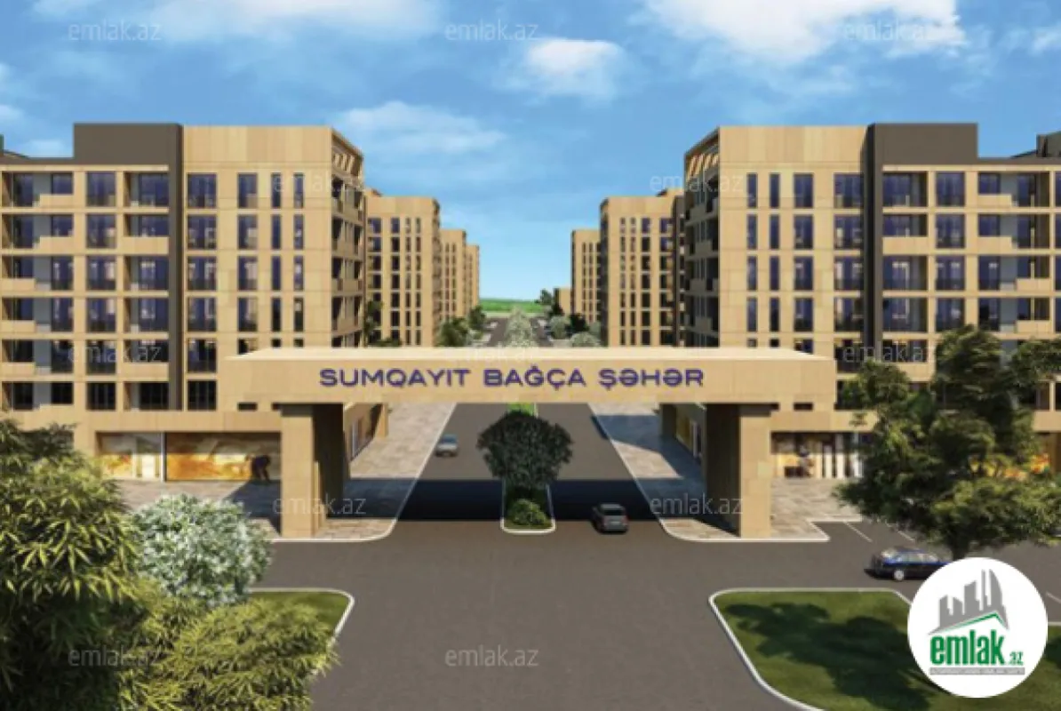 Satılır 2 otaqlı yeni tikili 72.5 m²