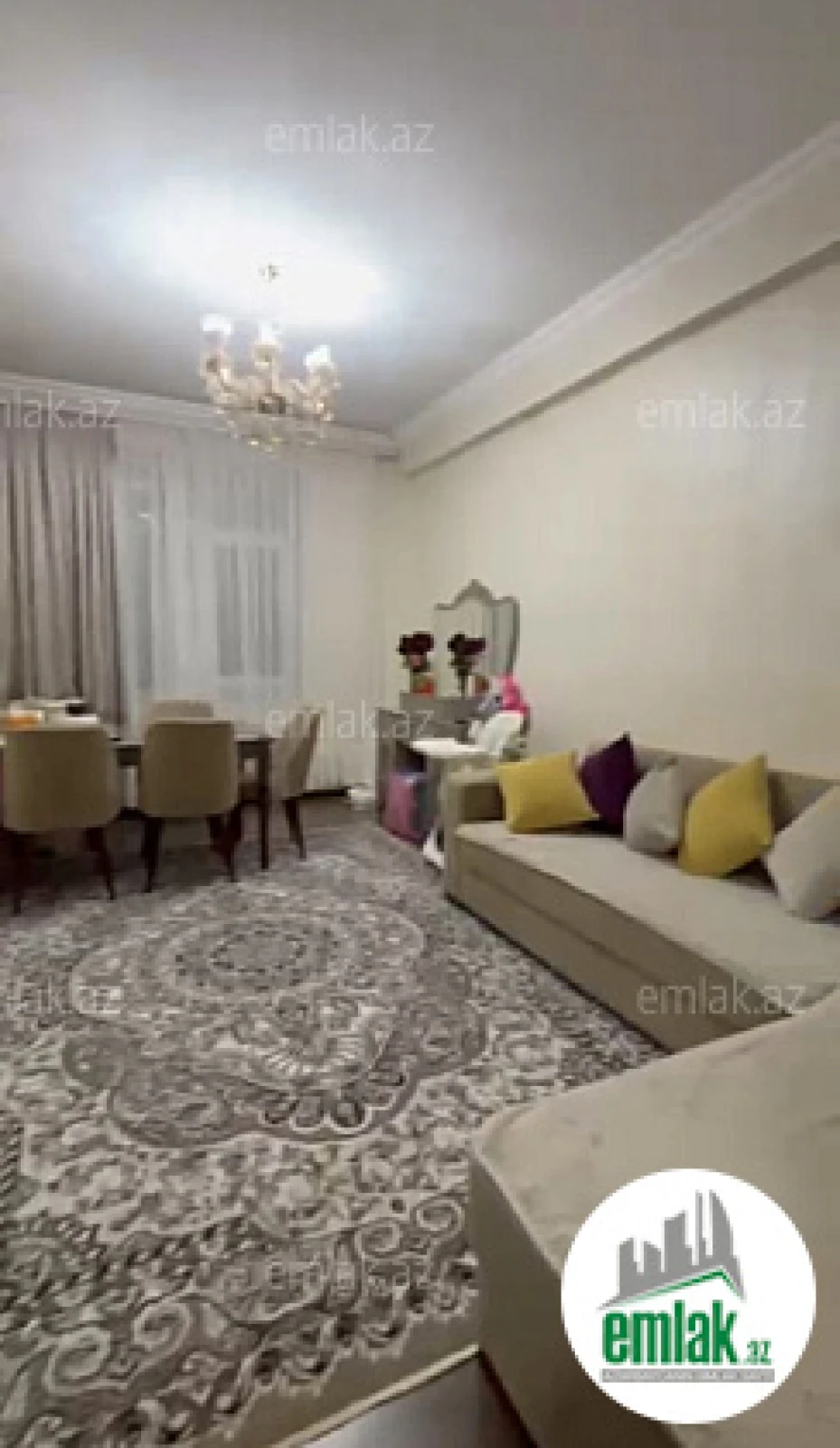 Satılır 2 otaqlı yeni tikili 52 m²