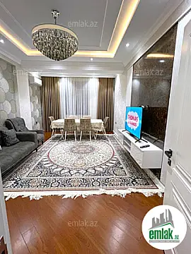 Satılır 3 otaqlı yeni tikili 120 m² — Bakı 3 otaq 120.00 m²