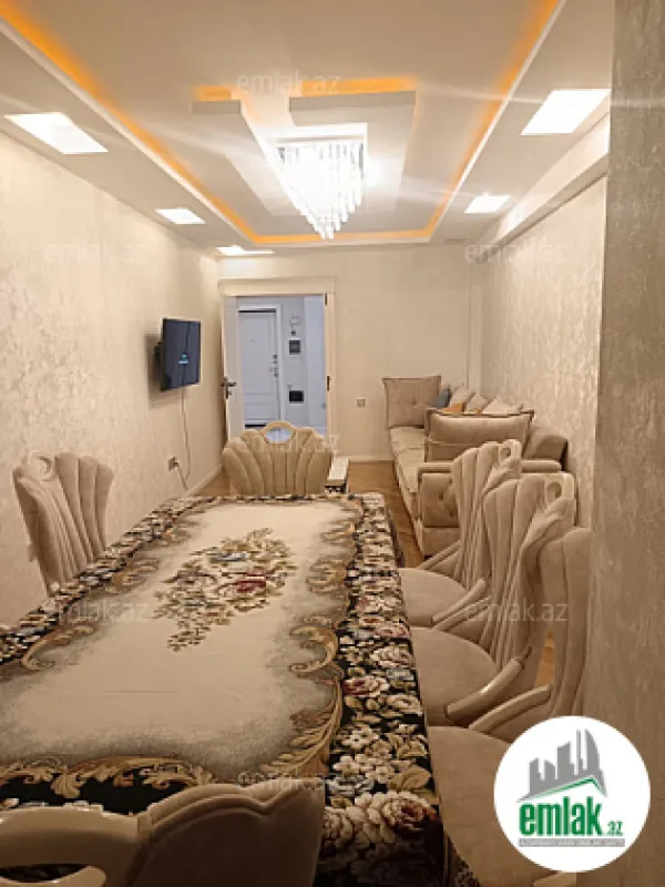 Satılır 3 otaqlı yeni tikili 100 m²