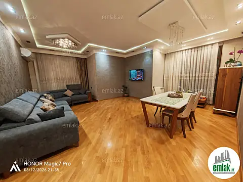 Satılır 3 otaqlı yeni tikili 120 m² — Bakı 3 otaq 120.00 m²