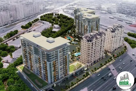 Satılır 3 otaqlı yeni tikili 98 m² — Bakı 3 otaq 98.00 m²