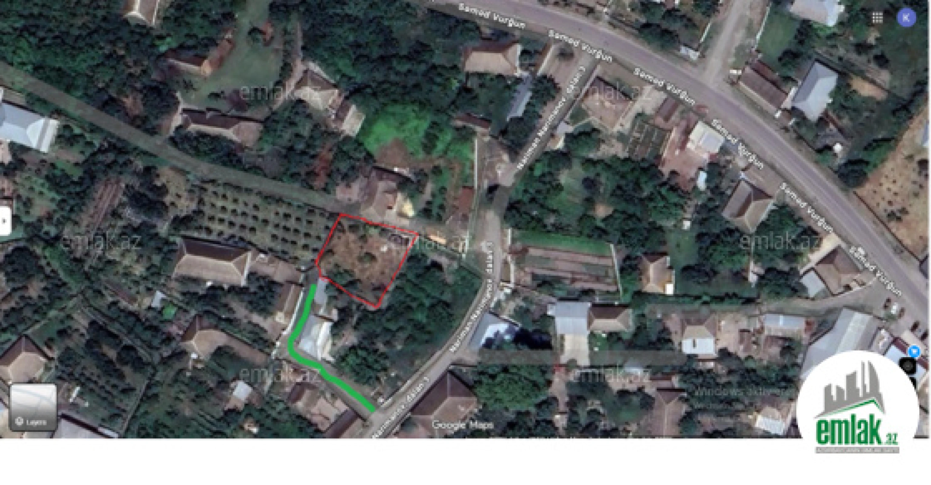 Satılır torpaq sahəsi 8 m²