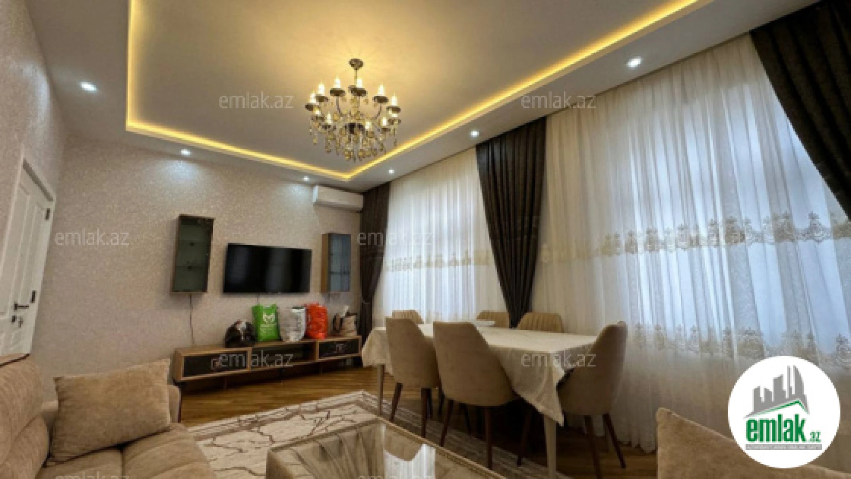 Satılır 2 otaqlı yeni tikili 95 m²