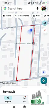 Satılır torpaq sahəsi 87.5 m²