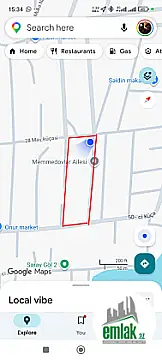 Satılır torpaq sahəsi 87.5 m²