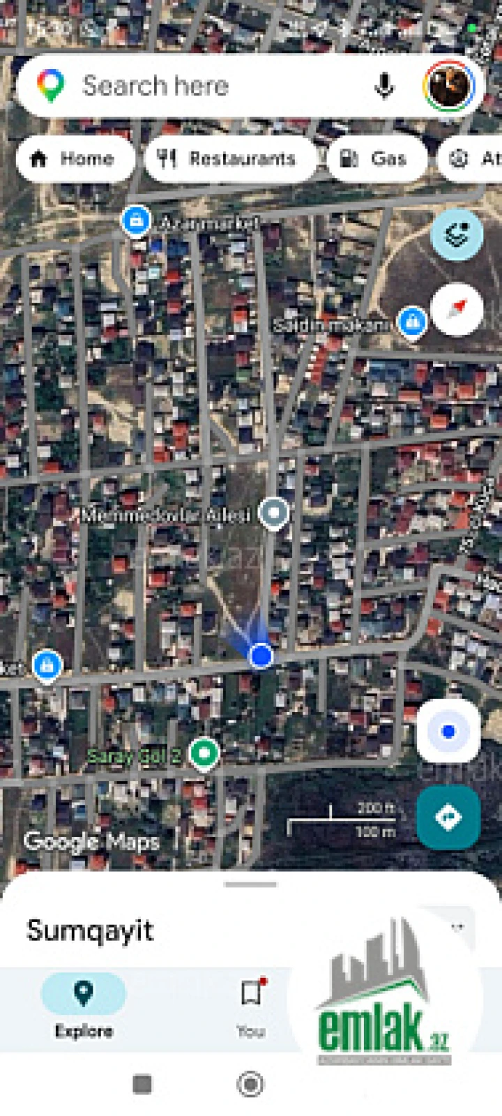 Satılır torpaq sahəsi 87.5 m²