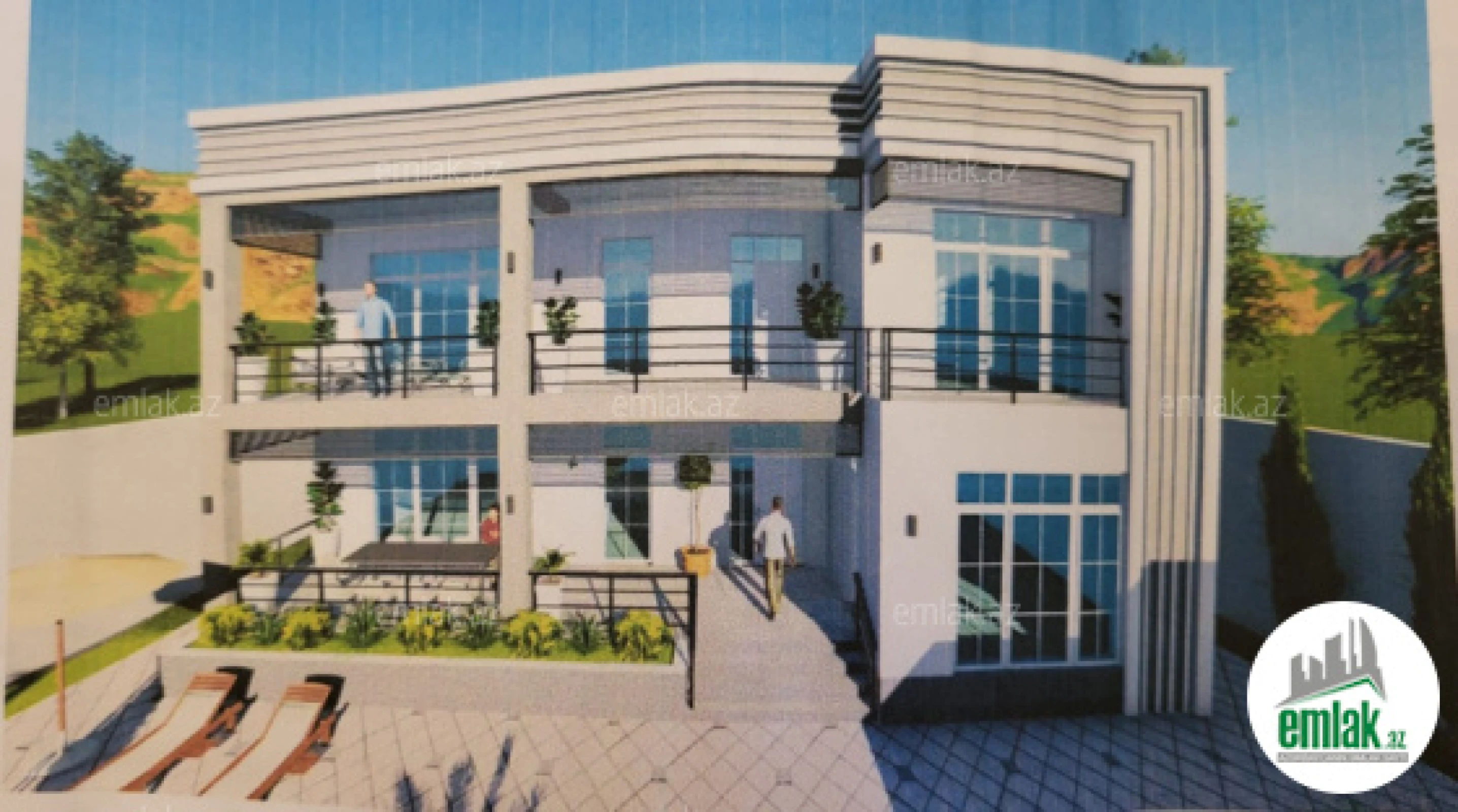 Satılır 6 otaqlı həyət evi 360 m²