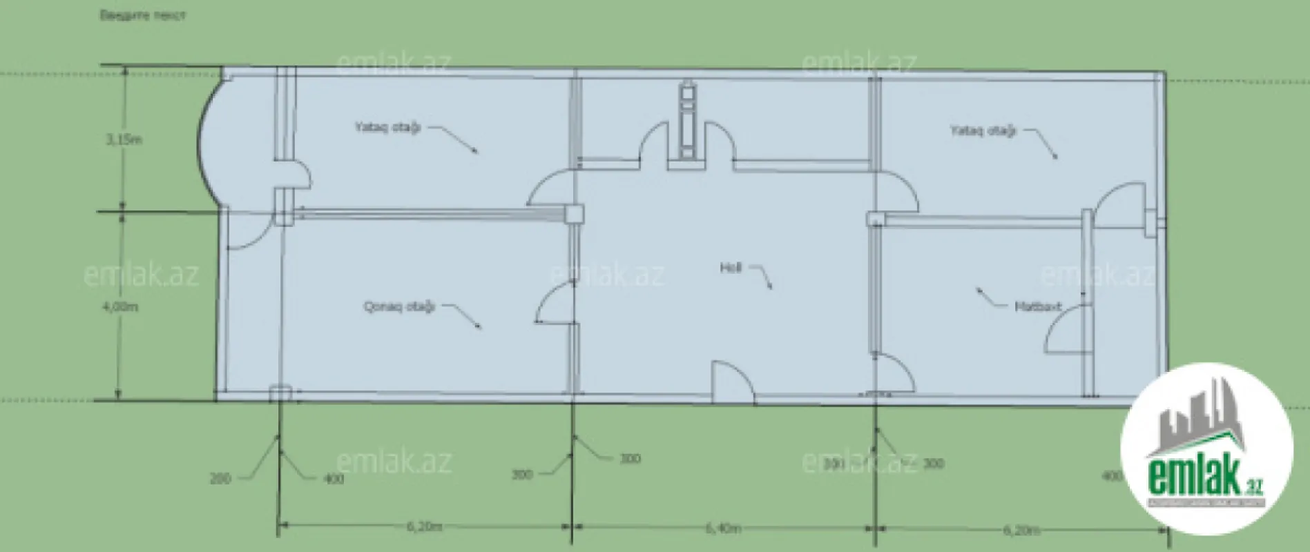 Satılır 3 otaqlı yeni tikili 146 m²