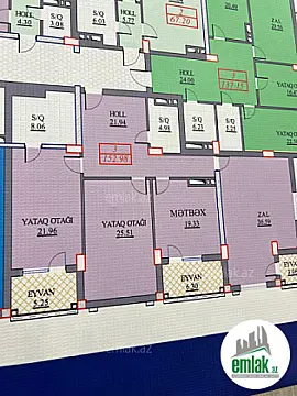 Satılır 3 otaqlı yeni tikili 153 m²