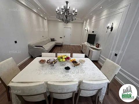 Satılır 3 otaqlı yeni tikili 135 m² — Bakı 3 otaq 135.00 m²
