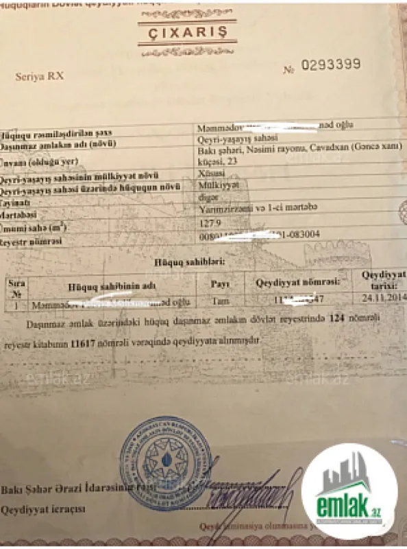 Satılır 10 otaqlı obyekt 330 m²