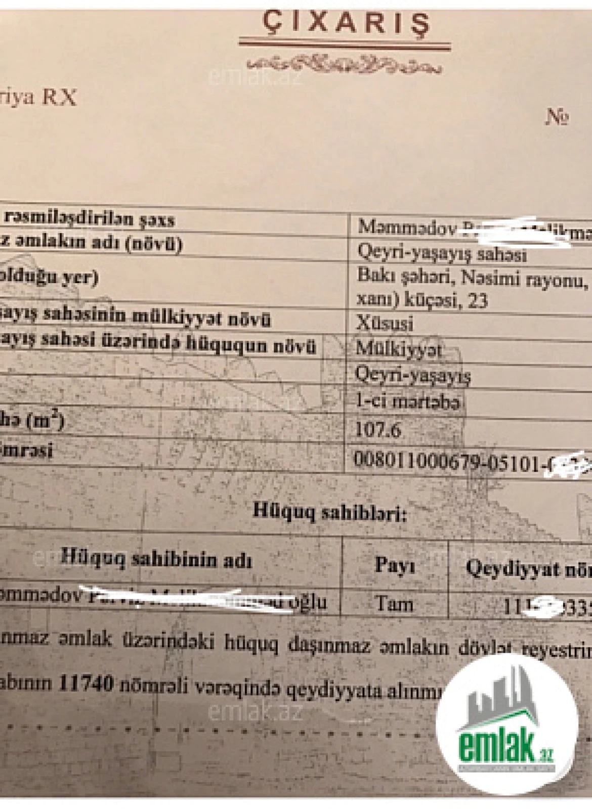 Satılır 10 otaqlı obyekt 330 m²