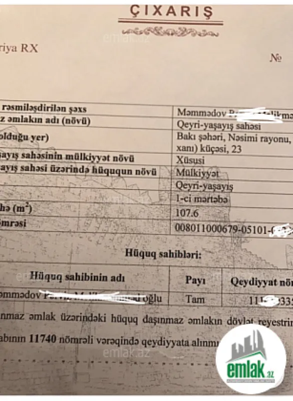 Satılır 10 otaqlı obyekt 330 m²