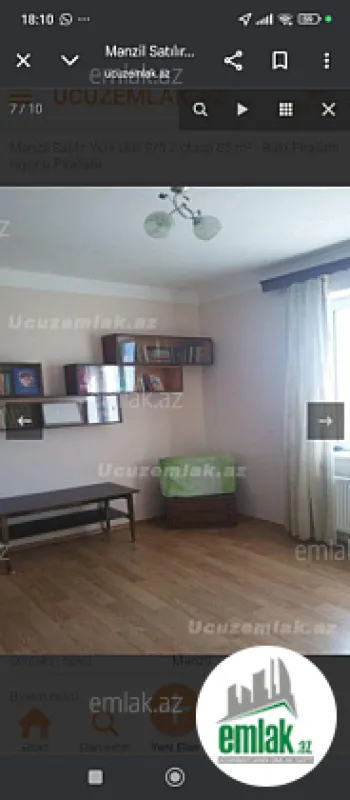 Satılır 2 otaqlı yeni tikili 92 m²