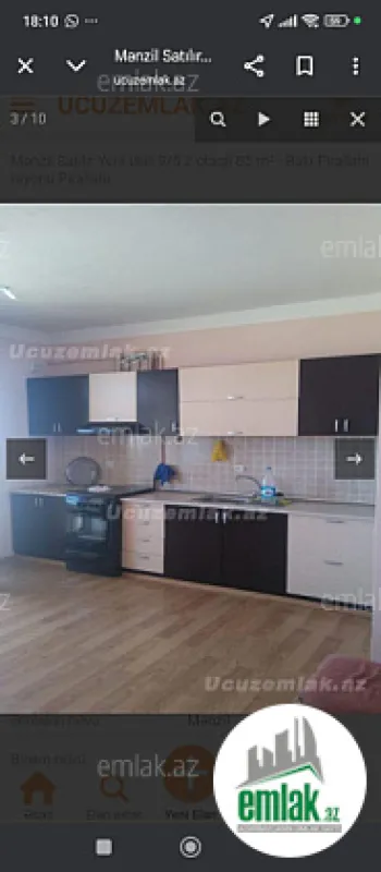 Satılır 2 otaqlı yeni tikili 92 m²