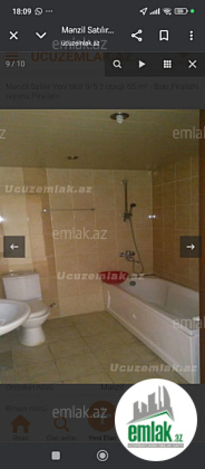 Satılır 2 otaqlı yeni tikili 92 m²