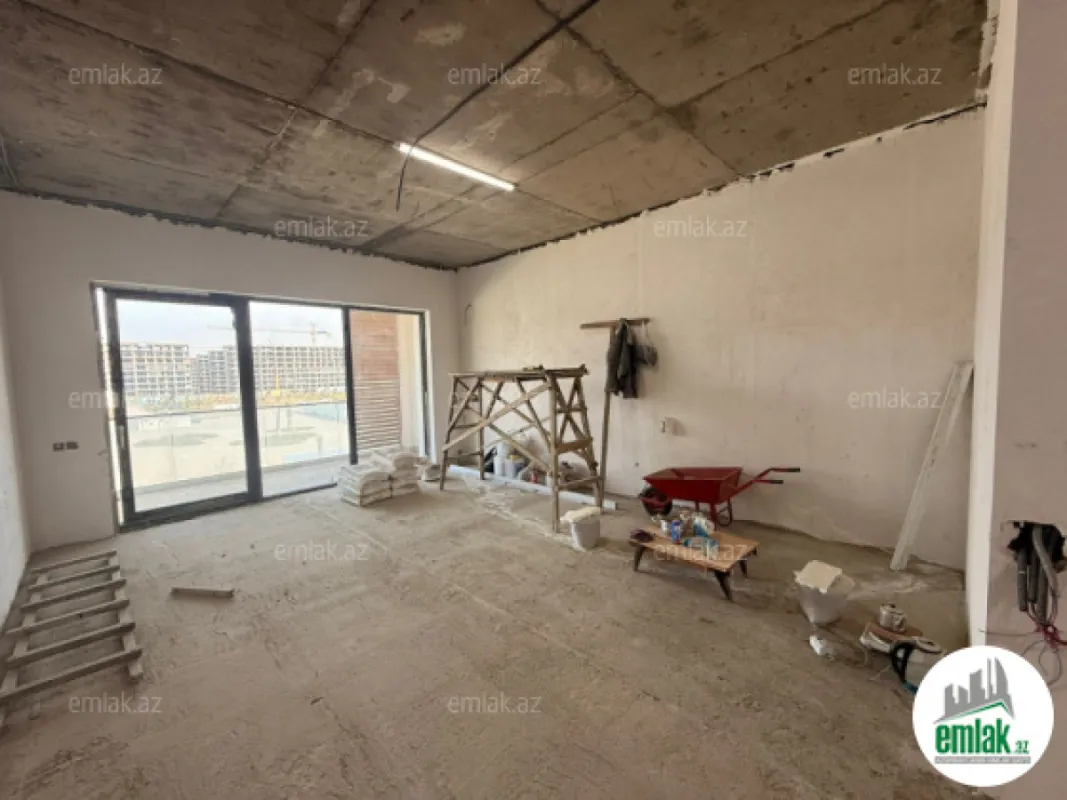 Satılır 1 otaqlı yeni tikili 57.4 m²