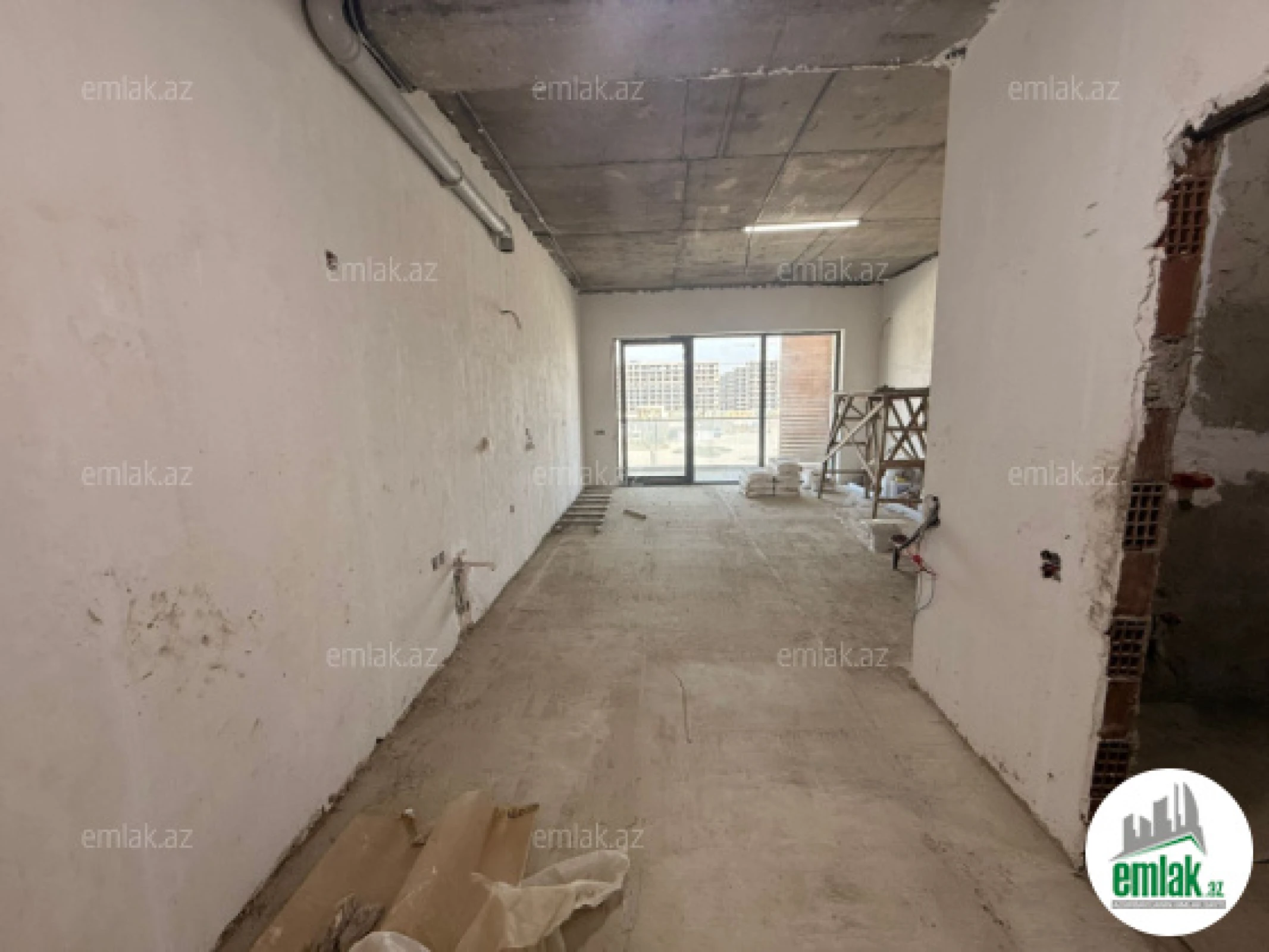 Satılır 1 otaqlı yeni tikili 57.4 m²